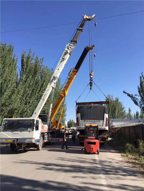 盐湖区港口集装箱搬运案例